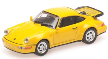 MNC870069102 - PORSCHE 911 Turbo 1990 jaune