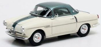 MTX30602-082 - VIOTTI 600 coupé 1959 blanc toit bleu métal
