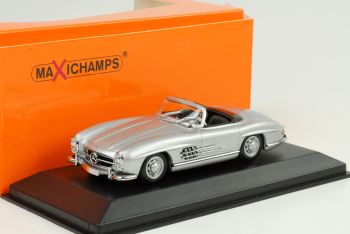 MXC940039030 - MERCEDES BENZ 300 SL Roadster cabriolet 1957 gris argent