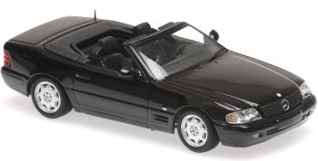 MXC940033031 - MERCEDES BENZ 500 SL cabriolet ouvert 1999 noir