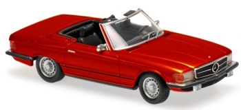 MXC940033432 - MERCEDES BENZ 350SL 1974 cabriolet ouvert rouge