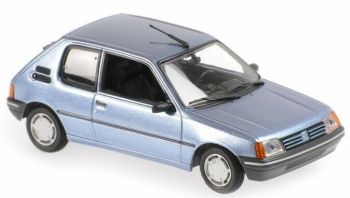MXC940112370 - PEUGEOT 205 3 portes 1990 bleue métallisée