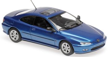MXC940112620 - PEUGEOT 406 coupé 1997 bleue métallisée