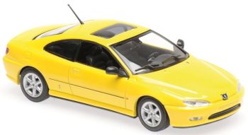 MXC940112621 - PEUGEOT 406 coupé 1997 jaune