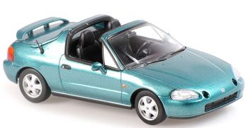 MXC940191930 - HONDA CR-X Del Sol cabriolet ouvert 1992 vert métallisé