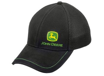 MCL201915011 - Casquette à maille avec logo JOHN DEERE noire