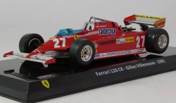 MY3ALA0015 - FERRARI 126 CK 1981 #27 - Gilles VILLENEUVE