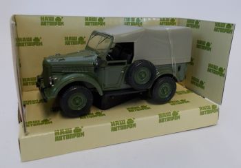 NAS356B - GAZ-69A pick-up baché militaire Russe jantes vertes