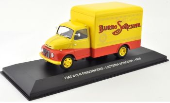 NET0011 - FIAT 615 N 1955 caisse frigo laiterie italienne Burro Soresina