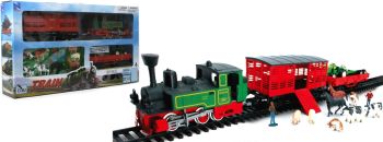 NEW08605 - Train avec wagons et accessoires