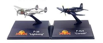 NEW07263 - F4U-4 Corsair et P-38 Lightning Red Bull