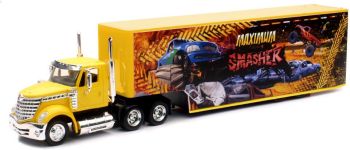 NEW16663 - INTERNATIONAL Leonestar avec semi caisse rigide Maximum Smasher