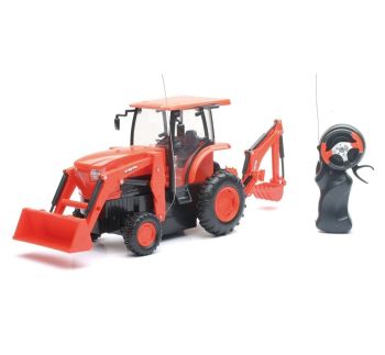 NEW34123 - KUBOTA L6060 avec chargeur et pelle à l'arrière Radiocommandé