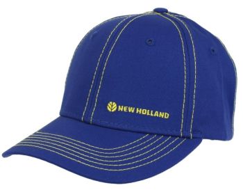 Casquette NEW HOLLAND Bleue logo jaune