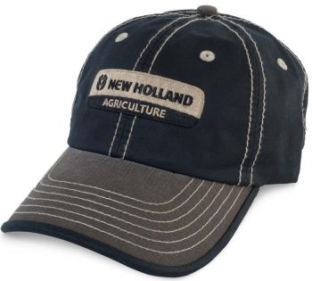NHDP303 - Casquette NEWHOLLAND Agriculture noire visière grise