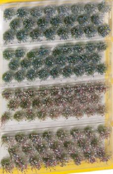 NOC07015 - Lot de 98 touffes d'herbes sauvages