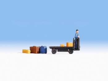 NOC16772 - Chariot porte bagage éléctrique