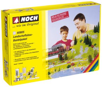 Set de création de décor ferroviaire échelle HO 1/87