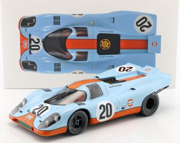 NOREV127500 - PORSCHE 917 #20 24 H France 1970 Siffert / Redmann
