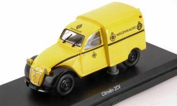 NOREV151413 - CITROEN 2CV Azu fourgon 1959 Wegenwatch jaune