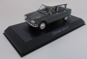 NOREV153522 - CITROEN Ami 6 1967 grise thyphon toit blanc