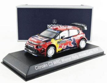 NOREV155366 - CITROEN C3 WRC #1 rallye Monté Carlo 2019 S.Ogier / J.Ingressia