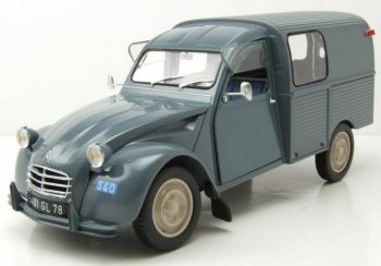 NOREV181491 - CITROEN 2CV fourgonnette AK350 1966 bleue gris
