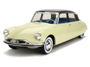 NOREV181565 - CITROEN DS 19 édition salon de Paris 1955 ivoire
