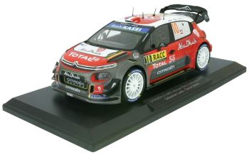 NOREV181631 - CITROEN C3 WRC #10 rallye de Catalogne 2018 S.Loeb / D.Elena