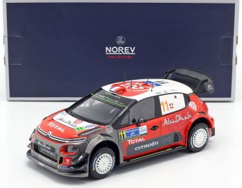 NOREV181638 - CITROEN C3 WRC #11 rallye du Mexique 2018 S.Loeb / D.Elena
