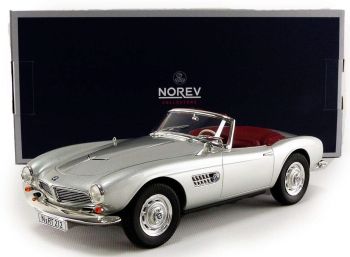 NOREV183230 - BMW 507 1956 cabriolet ouvert gris