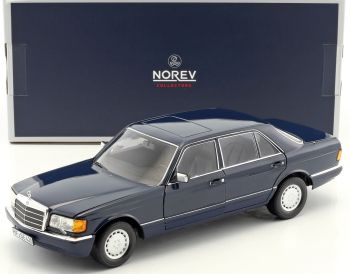 NOREV183465 - MERCEDES BENZ 560 SEL 1991 bleue foncée