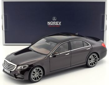 NOREV183483 - MERCEDES BENZ Class S AMG Line noire ruby métal 2018