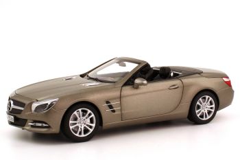 NOREV183590 - MERCEDES BENZ SL500 cabriolet gris mat