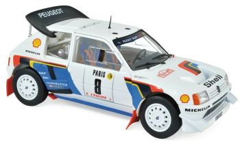NOREV184862 - PEUGEOT 205 T16 #8 rallye de Monté Carlo 1986 B.Saby / J.F.Fauchille