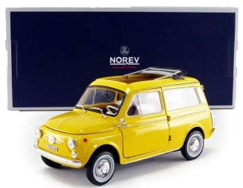 NOREV187724 - FIAT 500 Giardiniera 1968 Positano jaune