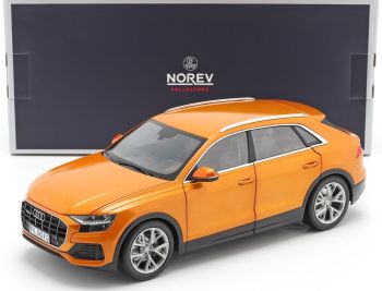 NOREV188371 - AUDI Q8 2018 orange métallisée