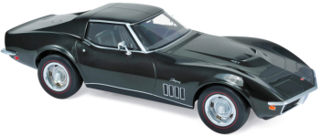 NOREV189030 - CHEVROLET Corvette 1969 verte sombre métallisée