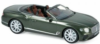 NOREV270325 - BENTLEY Continental GT cabriolet ouvert 2019 vert métallisé