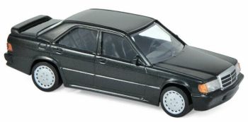 NOREV351195 - MERCEDES BENZ 190E 2.3 16V 1984 noire métallisée
