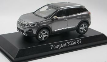 NOREV473888 - PEUGEOT 3008 GT 2016 gris platinium