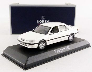 NOREV476503 - PEUGEOT 605 1988 blanche