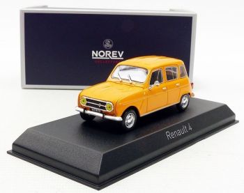 NOREV510039 - RENAULT R4 orange 1974