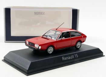 NOREV511504 - RENAULT 15 TL 1976 rouge