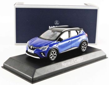 NOREV517776 - RENAULT Captur 2020 bleue avec toit noir