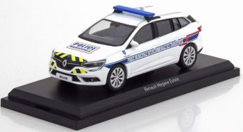 NOREV517795 - RENAULT Megane Estate break 2016 police municipale des transports bandes réfléchissantes jaunes et bleues