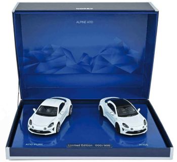 NOREV517867 - Coffret ALPINE A110 avec la Pure & la A110s limité à 500 exemplaires