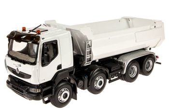 NOREV518824 - RENAULT Kerax 8x4 benne blanche