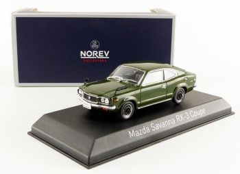 NOREV800613 - MAZDA Savanna RX-3 coupé 1972 verte foncée