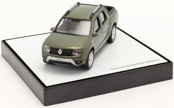 RENAULT Duster Oroch pick-up 2016 gris/vert métallisé boite constructeur